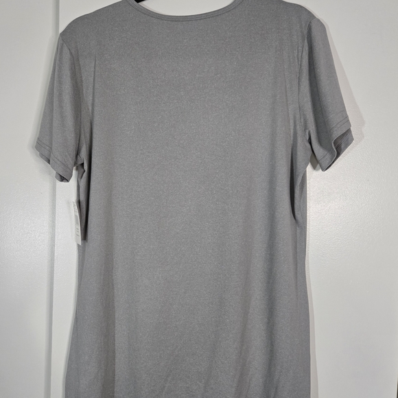 32 Degrees Women's Light Gray Short Sleeve Top - Picture 4 of 5
